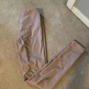 Pink workout leggings